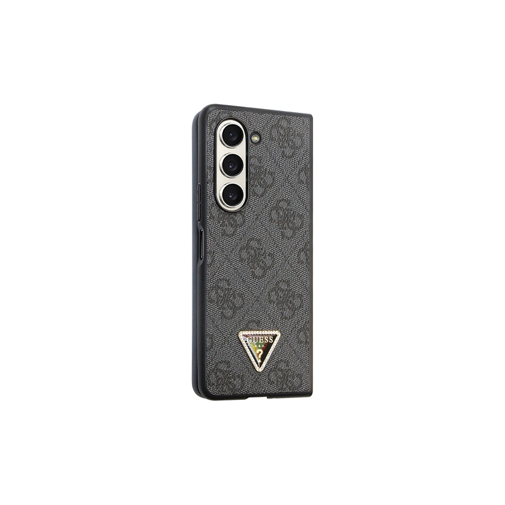 Hurtownia GSM - Etui Guess GUHCZFD5P4TDPK Samsung Galaxy Z Fold 5 kemény tok Bőr 4G Gyémánt Háromszög fekete/black - GUE2795 - {ean13} - Hurt