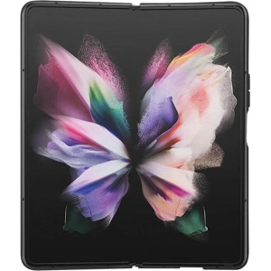 Wholesale Guess GUHCZFD5P4TDPK Samsung Galaxy Z Fold 5 hardcase Leather 4G Diamond Triangle black - GUE2795 - {ean13} - Hurt
