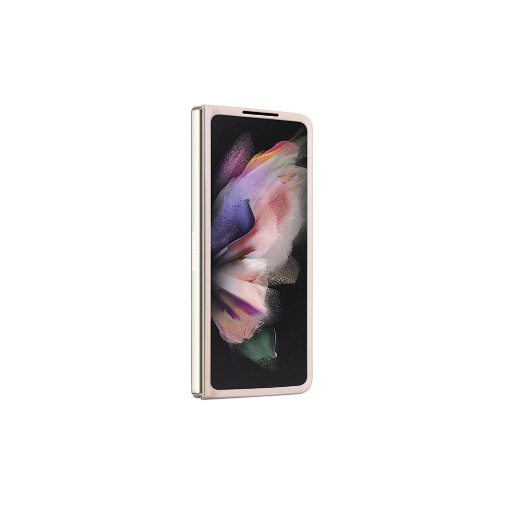 Wholesale Guess GUHCZFD5P4TDPP Samsung Galaxy Z Fold 5 hardcase Leather 4G Triangle Strass pink - GUE2796 - {ean13} - Hurt