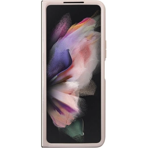 Wholesale Guess GUHCZFD5P4TDPP Samsung Galaxy Z Fold 5 hardcase Leather 4G Triangle Strass pink - GUE2796 - {ean13} - Hurt