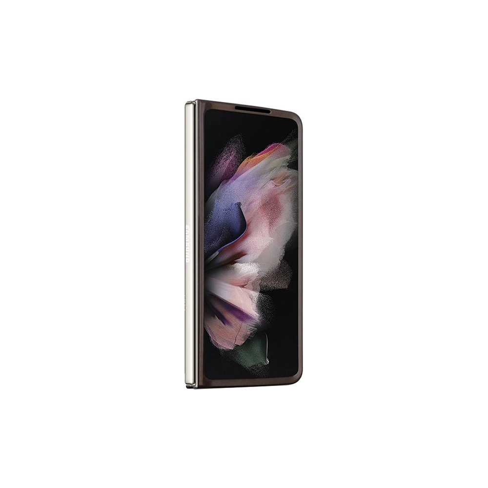 Hurtownia GSM - Etui Guess GUHCZFD5P4TDPW Samsung Galaxy Z Fold 5 kemény tok Bőr 4G Háromszög Strassz barna/barnás - GUE2797 - {ean13} - Hurt
