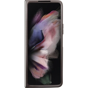 Hurtownia GSM - Etui Guess GUHCZFD5P4TDPW Samsung Galaxy Z Fold 5 kemény tok Bőr 4G Háromszög Strassz barna/barnás - GUE2797 - {ean13} - Hurt