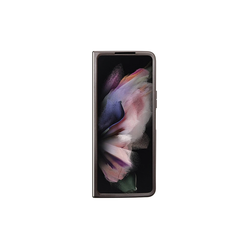 Hurtownia GSM - Etui Guess GUHCZFD5P4TDPW Samsung Galaxy Z Fold 5 kemény tok Bőr 4G Háromszög Strassz barna/barnás - GUE2797 - {ean13} - Hurt