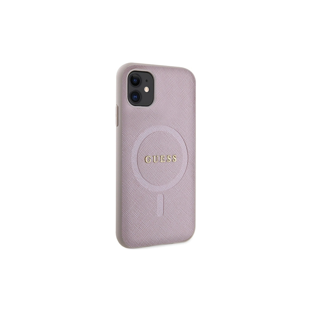 Wholesale Guess GUHMN61PSAHMCP Apple iPhone 11/XR hardcase Saffiano MagSafe pink - GUE2798 - {ean13} - Hurt