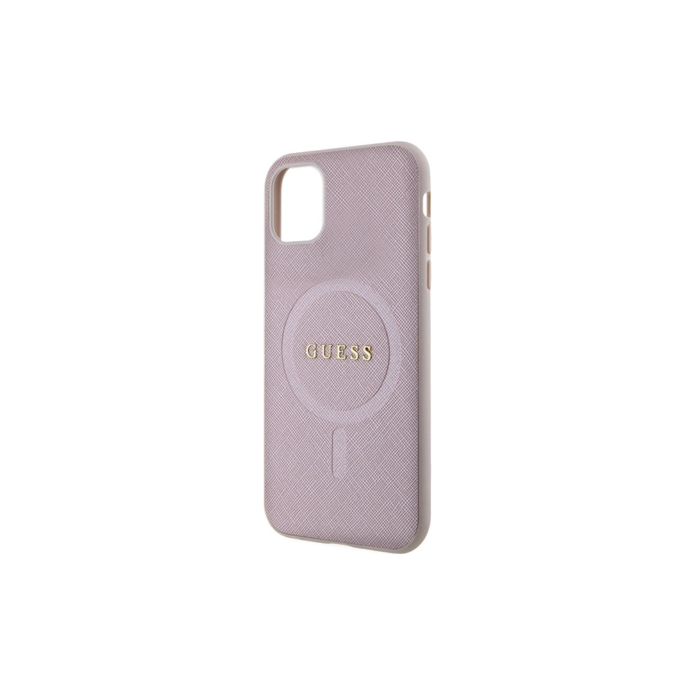 Wholesale Guess GUHMN61PSAHMCP Apple iPhone 11/XR hardcase Saffiano MagSafe pink - GUE2798 - {ean13} - Hurt
