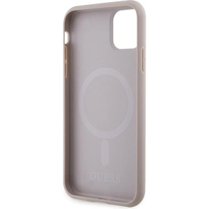 Hurtownia GSM - Etui Guess GUHMN61PSAHMCP Apple iPhone 11/XR hardcase Saffiano MagSafe roz/pink - GUE2798 - {ean13} - Hurt