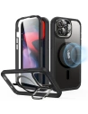Etui ESR Armor Tough Kickstand Halolock Magsafe Apple iPhone 15 Pro Max transparent/negru