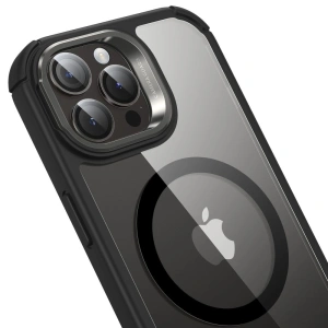 Wholesale ESR Armor Tough Kickstand Halolock Magsafe Apple iPhone 15 Pro Max clear/black - ESR673 - {ean13} - Hurt