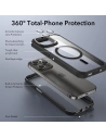 Hurtownia GSM - Etui ESR Armor Tough Kickstand Halolock Magsafe Apple iPhone 15 Pro Max transparent/negru - ESR673 - {ean13} - Hurt
