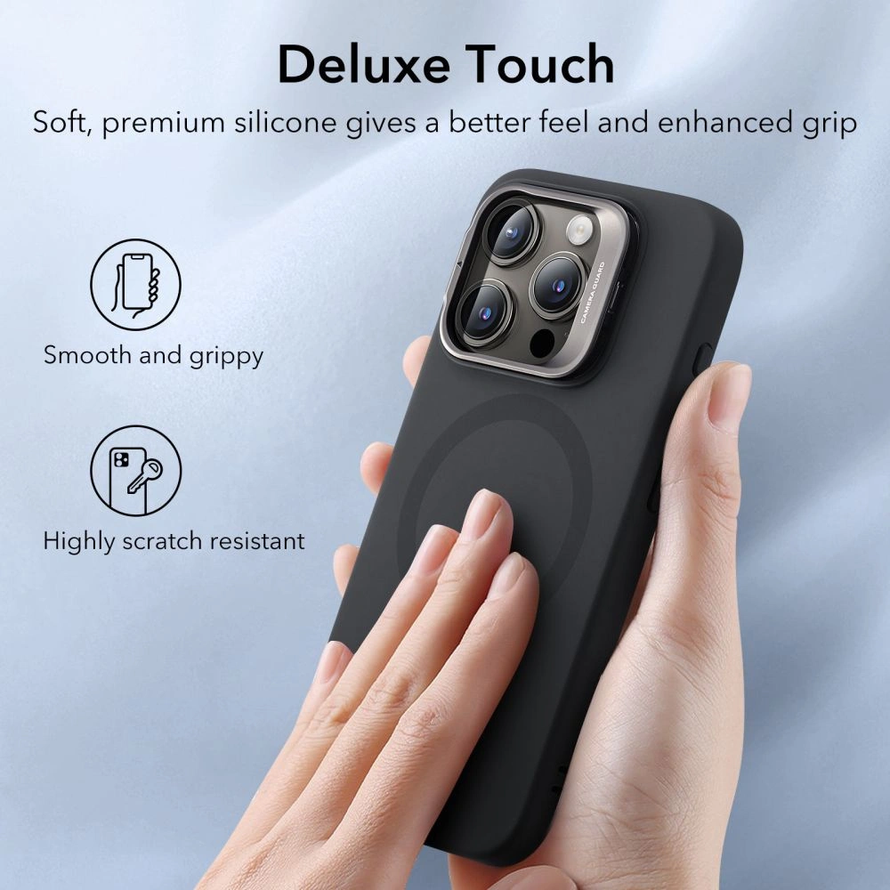 Hurtownia GSM - Etui ESR Cloud Kickstand Halolock Magsafe Apple iPhone 15 Pro negru - ESR676 - {ean13} - Hurt