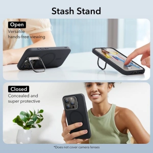 Hurtownia GSM - Etui ESR Cloud Kickstand Halolock Magsafe Apple iPhone 15 Pro Max černé - ESR677 - {ean13} - Hurt