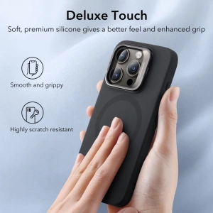 Wholesale ESR Cloud Kickstand Halolock Magsafe Apple iPhone 15 Pro Max black - ESR677 - {ean13} - Hurt