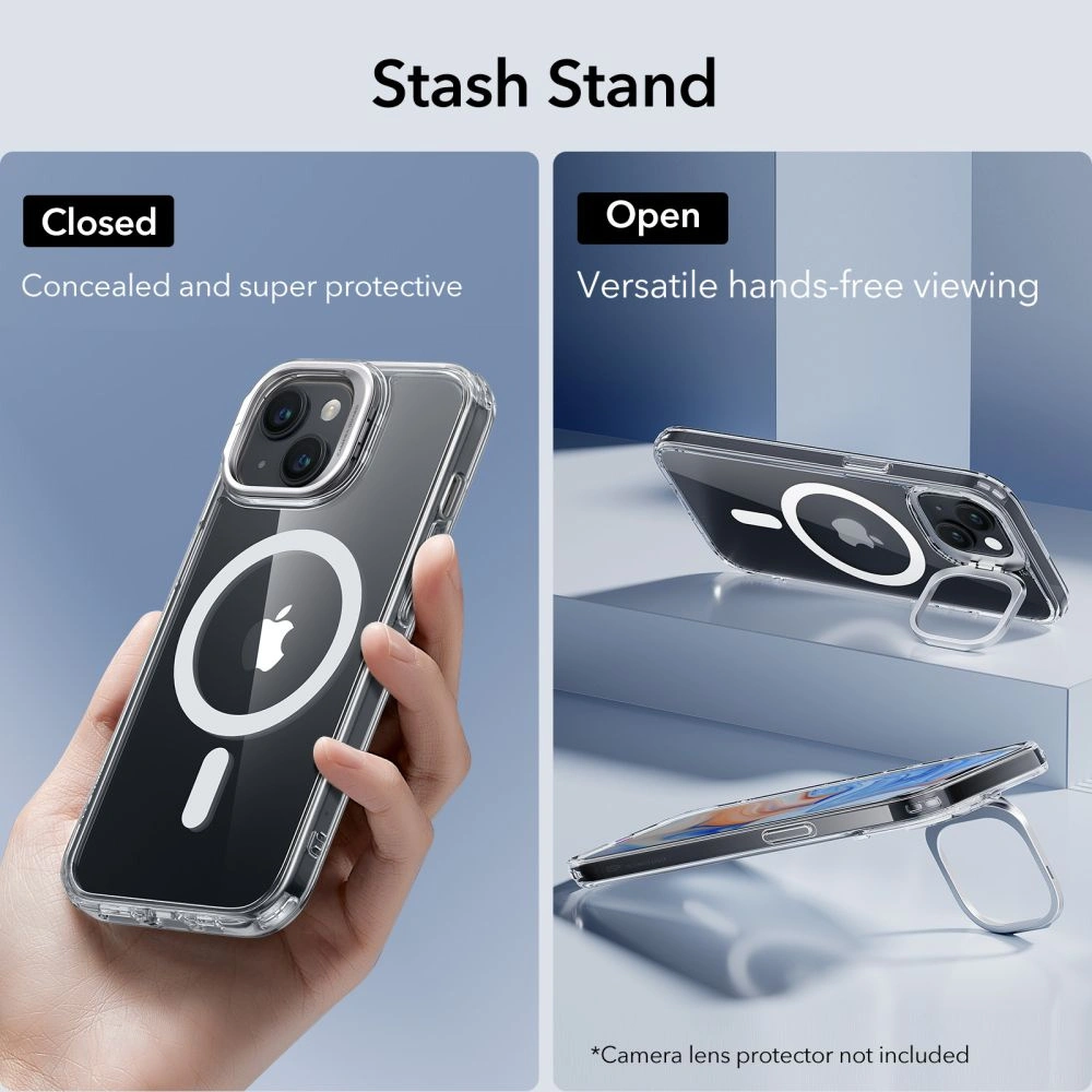 Hurtownia GSM - Etui ESR Classic Kickstand Halolock Magsafe Apple iPhone 15 čiré - ESR678 - {ean13} - Hurt