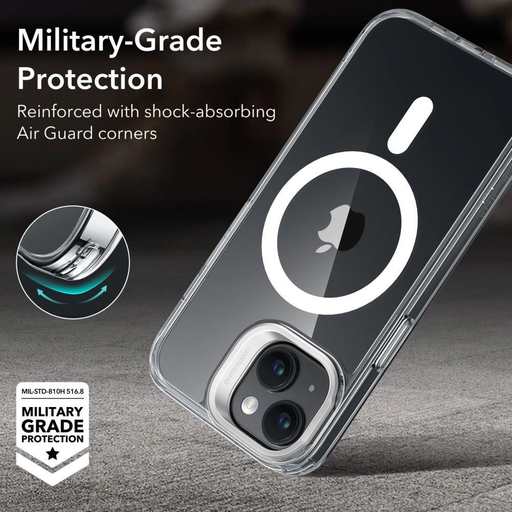 Hurtownia GSM - Etui ESR Classic Kickstand Halolock Magsafe Apple iPhone 15 transparent - ESR678 - {ean13} - Hurt