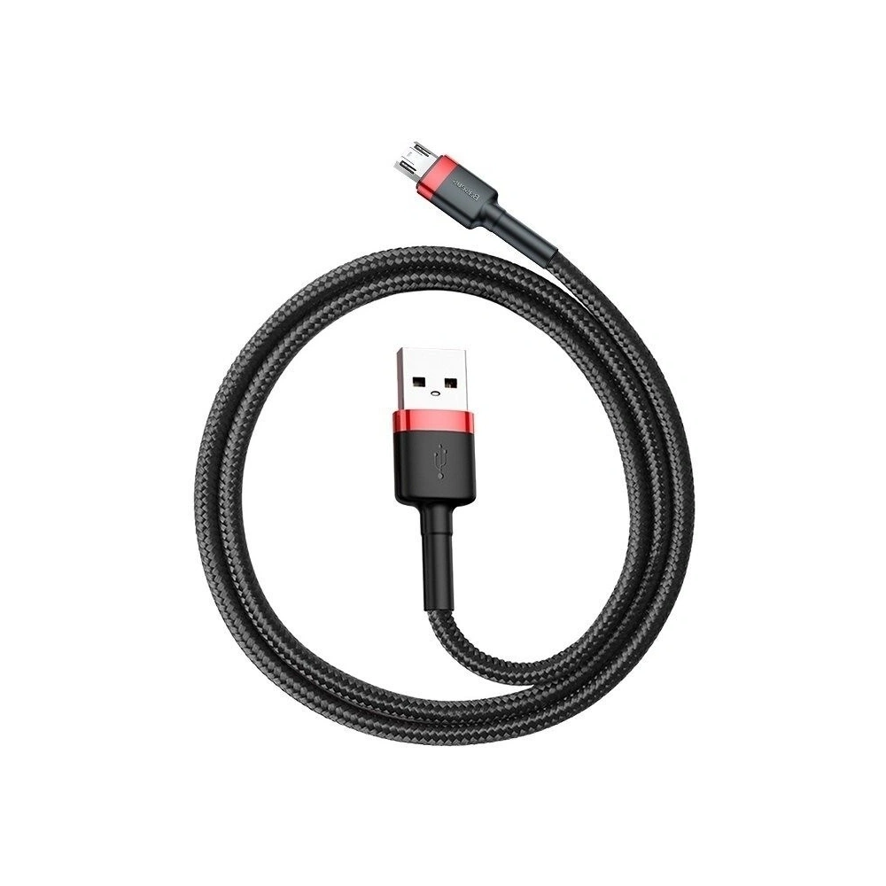 Hurtownia GSM - Kabel Micro USB Baseus Cafule 2.4A 0.5m (roșu-negru) - BSU253REDBLK - {ean13} - Hurt