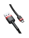 Hurtownia GSM - Kabel Micro USB Baseus Cafule 2.4A 0.5m (roșu-negru) - BSU253REDBLK - {ean13} - Hurt