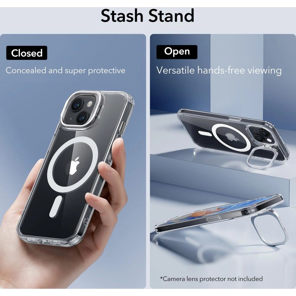 Wholesale ESR Classic Kickstand Halolock Magsafe Apple iPhone 15 Plus / 14 Plus clear - ESR680 - {ean13} - Hurt