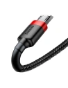 Hurtownia GSM - Kabel Micro USB Baseus Cafule 2.4A 0.5m (roșu-negru) - BSU253REDBLK - {ean13} - Hurt