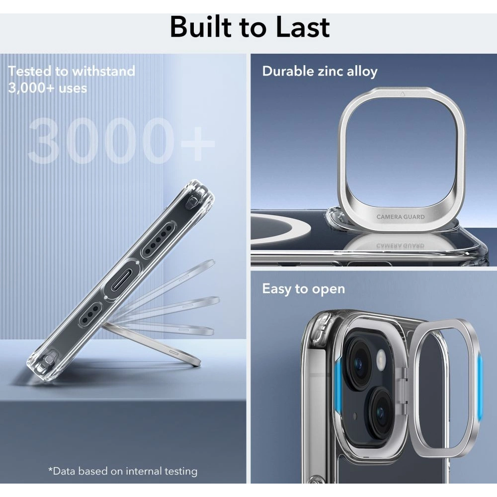 Hurtownia GSM - Case ESR Classic Kickstand Halolock Magsafe Apple iPhone 15 Plus / 14 Plus klar - ESR680 - {ean13} - Hurt