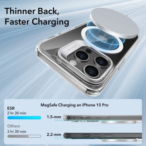 Hurtownia GSM - Etui ESR Classic Kickstand Halolock Magsafe Apple iPhone 15 Pro clear - ESR682 - {ean13} - Hurt