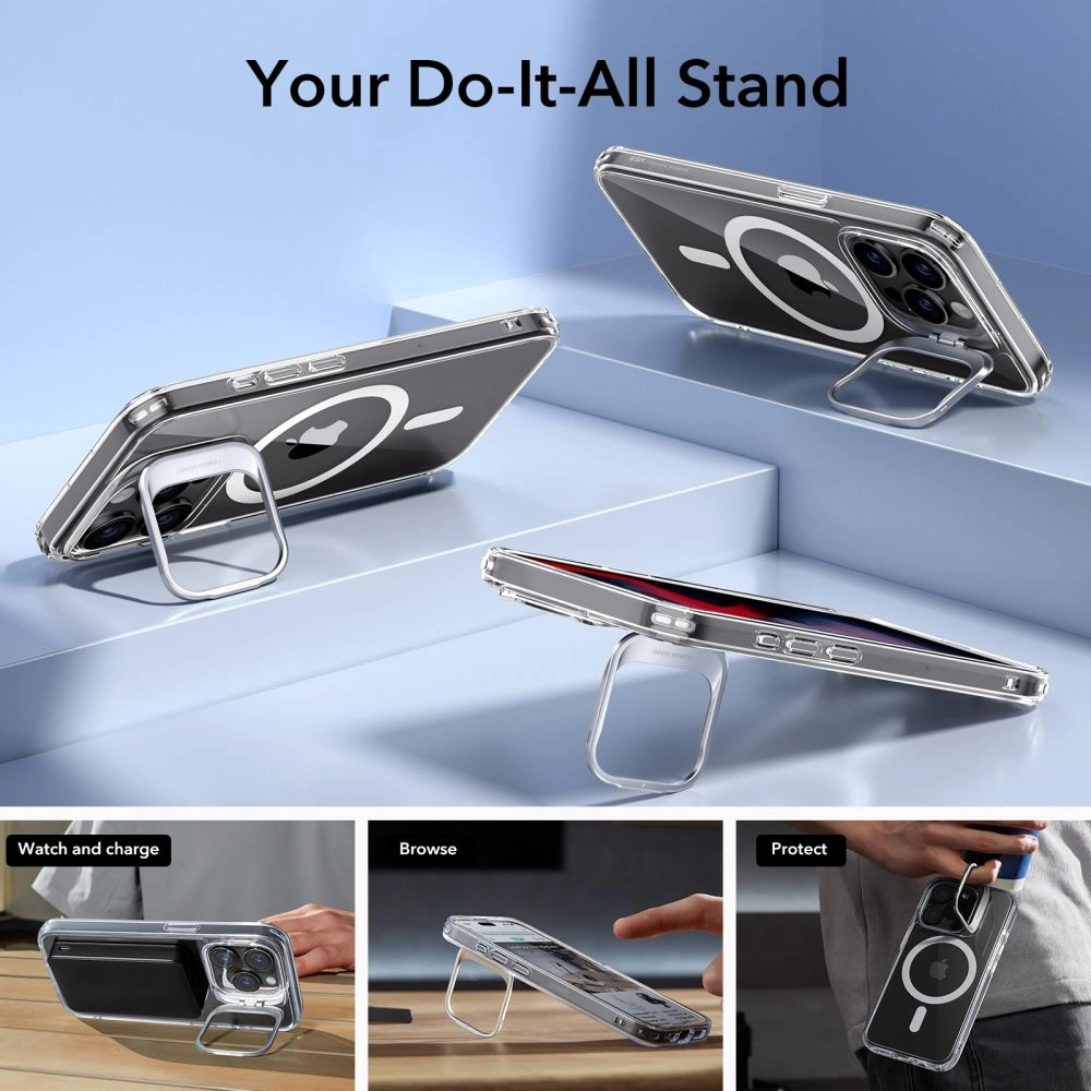 Hurtownia GSM - Case ESR Classic Kickstand Halolock Magsafe Apple iPhone 15 Pro klar - ESR682 - {ean13} - Hurt