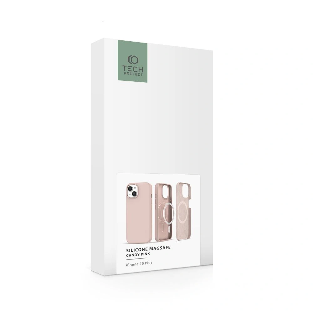 Hurtownia GSM - Etui Tech-Protect silikonové Magsafe Apple iPhone 15 Plus / 14 Plus Candy Pink - THP2250 - {ean13} - Hurt