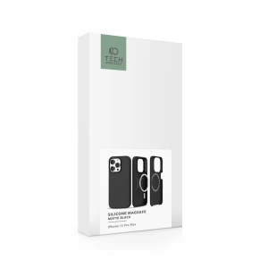 Hurtownia GSM - Etui Tech-Protect Silicone Magsafe Apple iPhone 15 Pro Max Matná Černá - THP2251 - {ean13} - Hurt