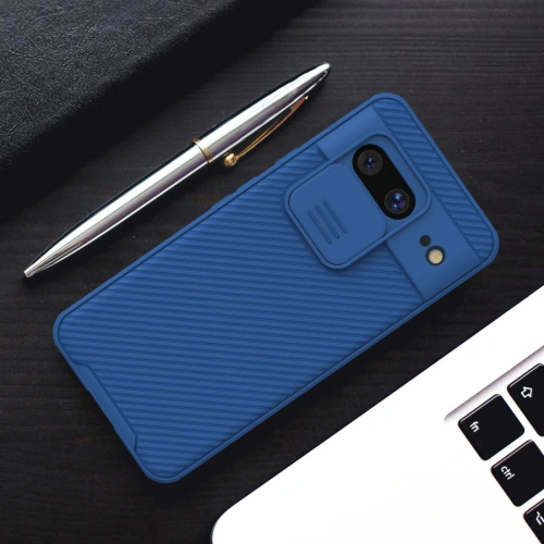 Etui Nillkin CamShield Pro Google Pixel 8 niebieski