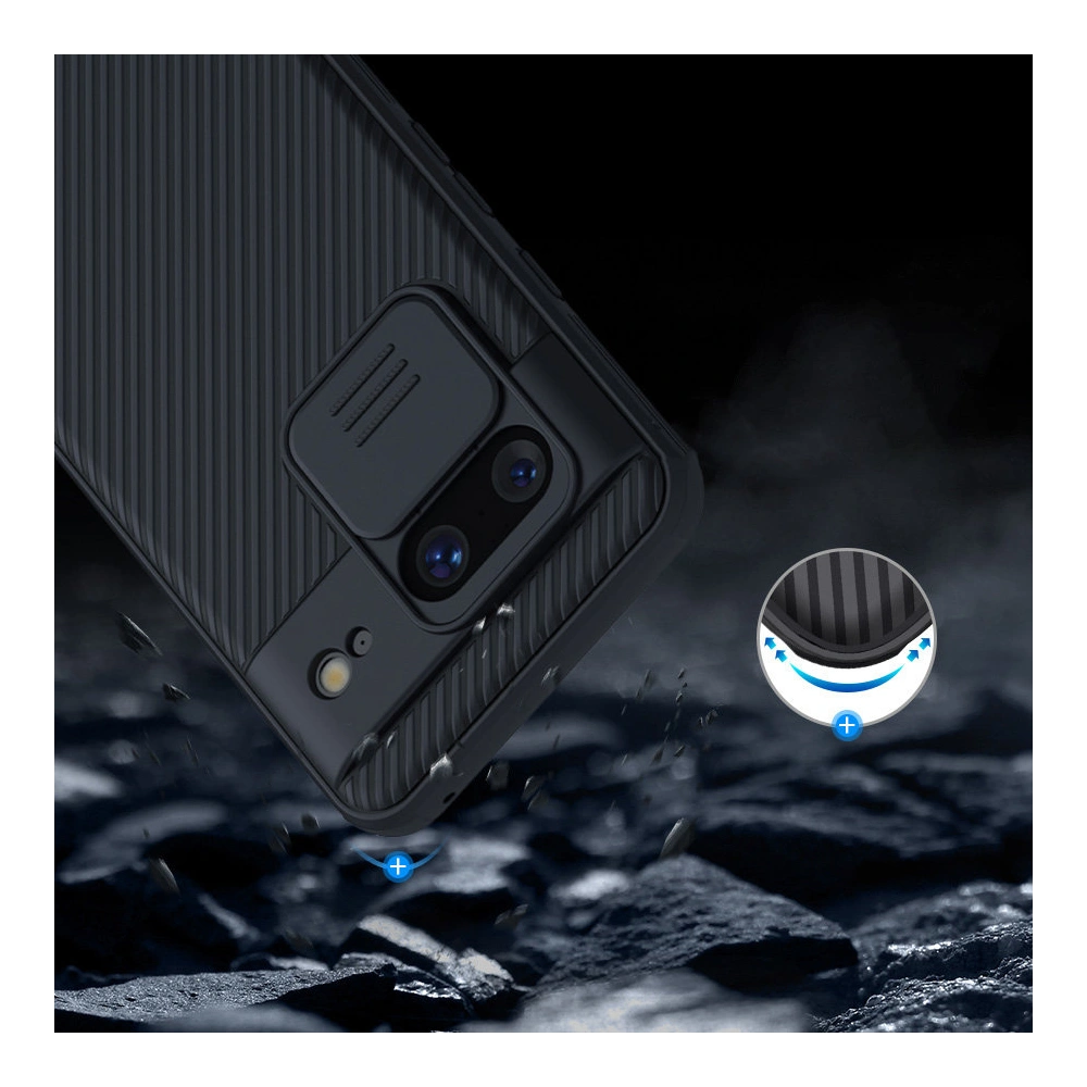 Hurtownia GSM - Etui Nillkin CamShield Pro Google Pixel 8 fekete - NLK1205 - {ean13} - Hurt