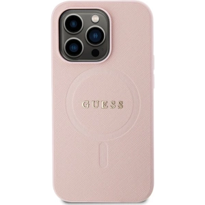 Hurtownia GSM - Etui Guess GUHMP13XPSAHMCP Apple iPhone 13 Pro Max hardcase Saffiano MagSafe růžový/pink - GUE2800 - {ean13} - Hurt