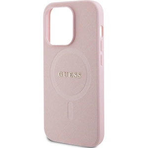Hurtownia GSM - Etui Guess GUHMP13XPSAHMCP Apple iPhone 13 Pro Max hardcase Saffiano MagSafe růžový/pink - GUE2800 - {ean13} - Hurt