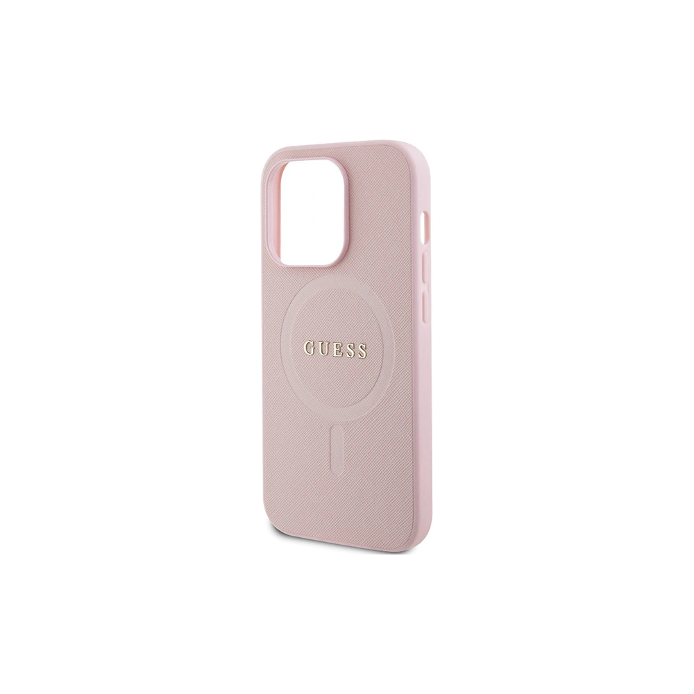 Hurtownia GSM - Etui Guess GUHMP13XPSAHMCP Apple iPhone 13 Pro Max hardcase Saffiano MagSafe růžový/pink - GUE2800 - {ean13} - Hurt