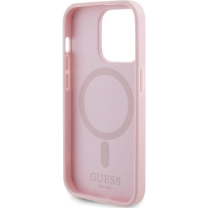 Hurtownia GSM - Etui Guess GUHMP13XPSAHMCP Apple iPhone 13 Pro Max hardcase Saffiano MagSafe růžový/pink - GUE2800 - {ean13} - Hurt