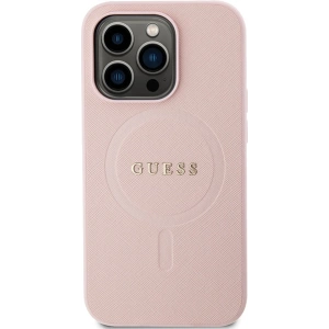 Hurtownia GSM - Etui Guess GUHMP14LPSAHMCP Apple iPhone 14 Pro hardcase Saffiano MagSafe roz/pink - GUE2801 - {ean13} - Hurt