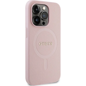 Hurtownia GSM - Etui Guess GUHMP14LPSAHMCP Apple iPhone 14 Pro hardcase Saffiano MagSafe roz/pink - GUE2801 - {ean13} - Hurt