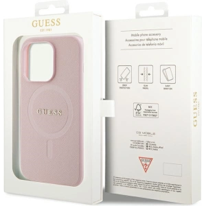 Hurtownia GSM - Etui Guess GUHMP14LPSAHMCP Apple iPhone 14 Pro hardcase Saffiano MagSafe roz/pink - GUE2801 - {ean13} - Hurt