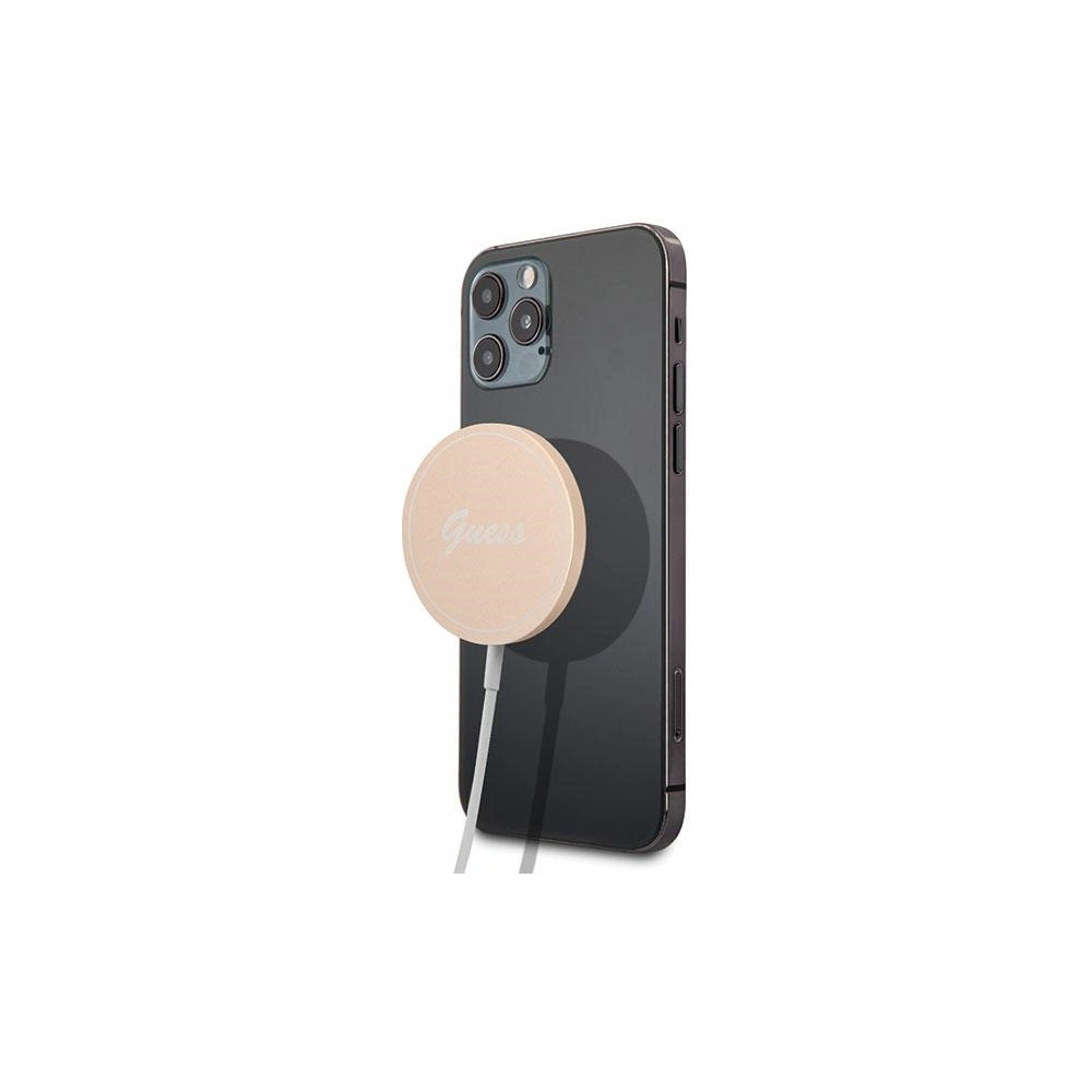 Hurtownia GSM - Induktive Ladestation Guess GUCBMSLRD USB-C 15W MagSafe gold - GUE2803 - {ean13} - Hurt