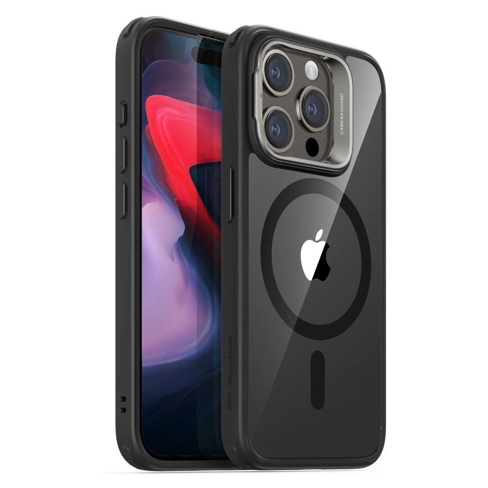 Hurtownia GSM - Etui ESR Classic Kickstand Halolock Magsafe Apple iPhone 15 Pro čiré/černé - ESR683 - {ean13} - Hurt