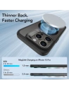 Hurtownia GSM - Etui ESR Classic Kickstand Halolock Magsafe Apple iPhone 15 Pro clear/black - ESR683 - {ean13} - Hurt