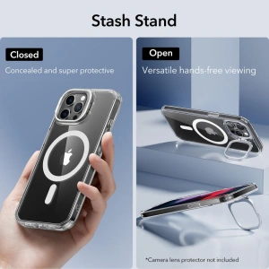Wholesale ESR Classic Kickstand Halolock Magsafe Apple iPhone 15 Pro Max clear - ESR684 - {ean13} - Hurt