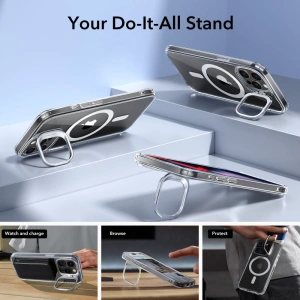 Wholesale ESR Classic Kickstand Halolock Magsafe Apple iPhone 15 Pro Max clear - ESR684 - {ean13} - Hurt