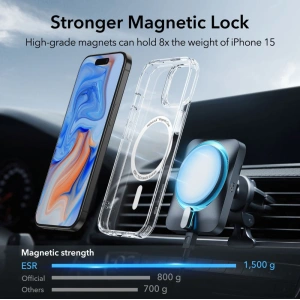 Hurtownia GSM - Etui ESR Classic Hybrid HaloLock Magsafe Apple iPhone 15 Clear - ESR686 - {ean13} - Hurt