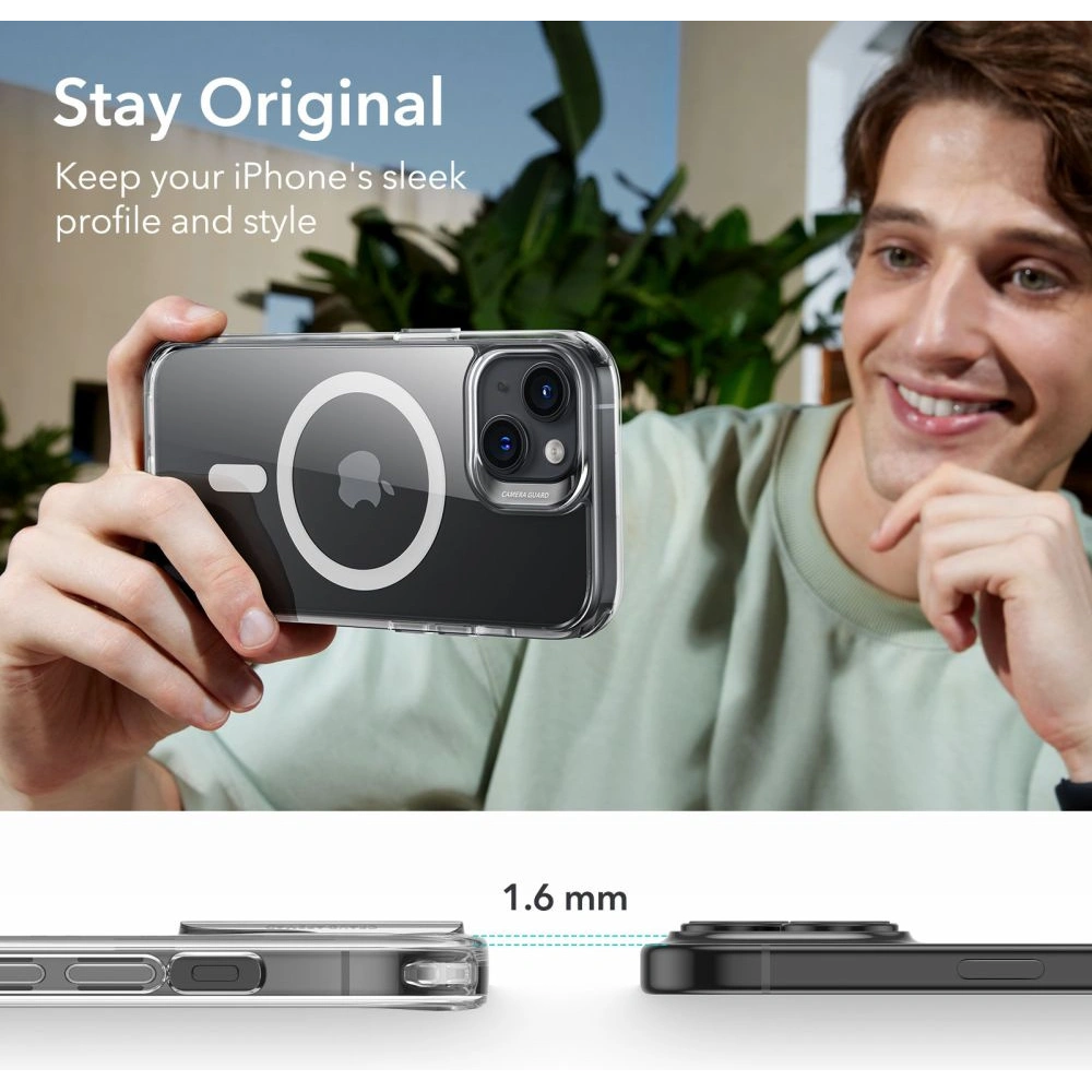 Hurtownia GSM - Case ESR Classic Hybrid HaloLock Magsafe Apple iPhone 15 Klar - ESR686 - {ean13} - Hurt