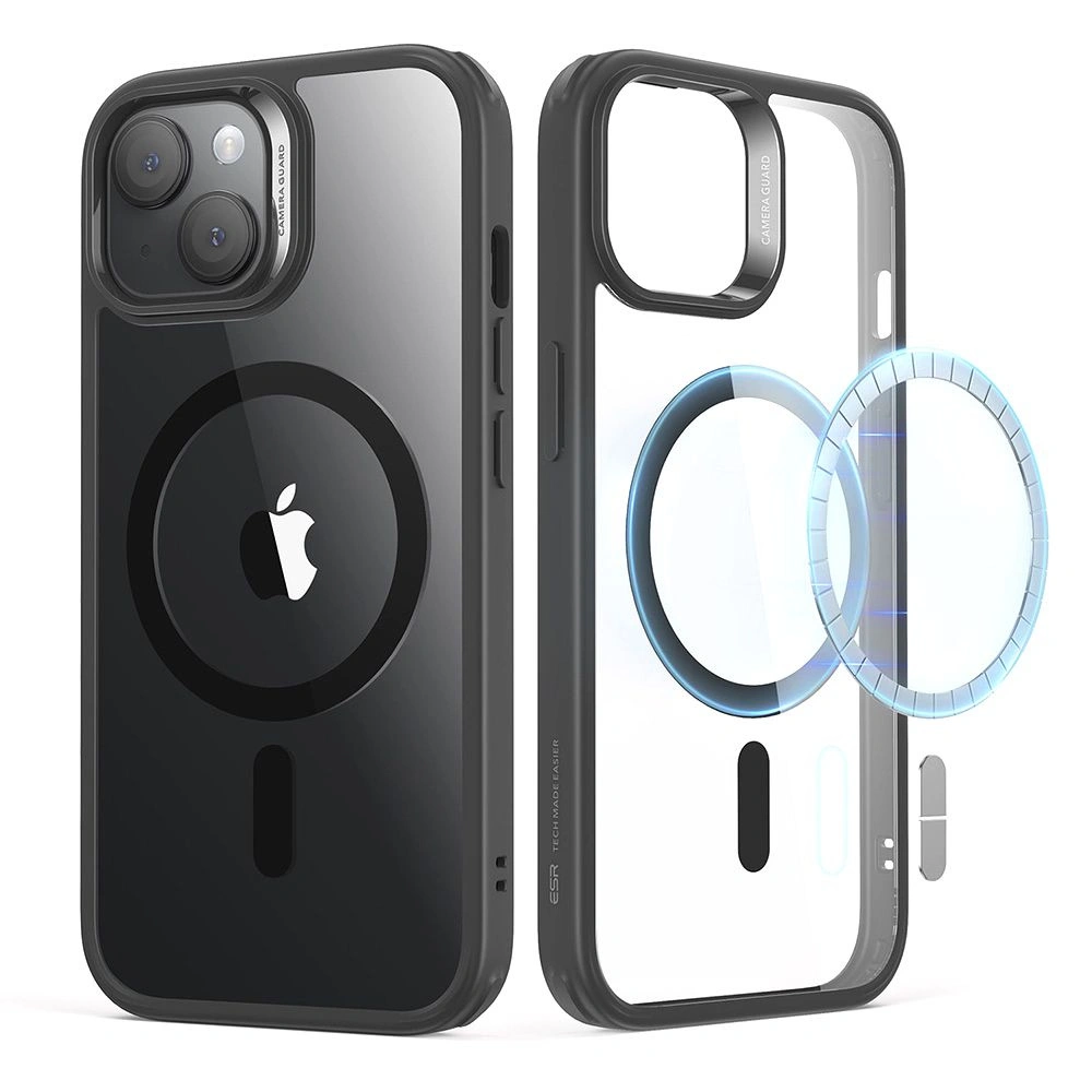 Hurtownia GSM - Etui ESR Classic Hybrid HaloLock Magsafe Apple iPhone 15 Transparent/negru - ESR687 - {ean13} - Hurt
