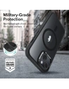 Hurtownia GSM - Etui ESR Classic Hybrid HaloLock Magsafe Apple iPhone 15 Transparent/negru - ESR687 - {ean13} - Hurt