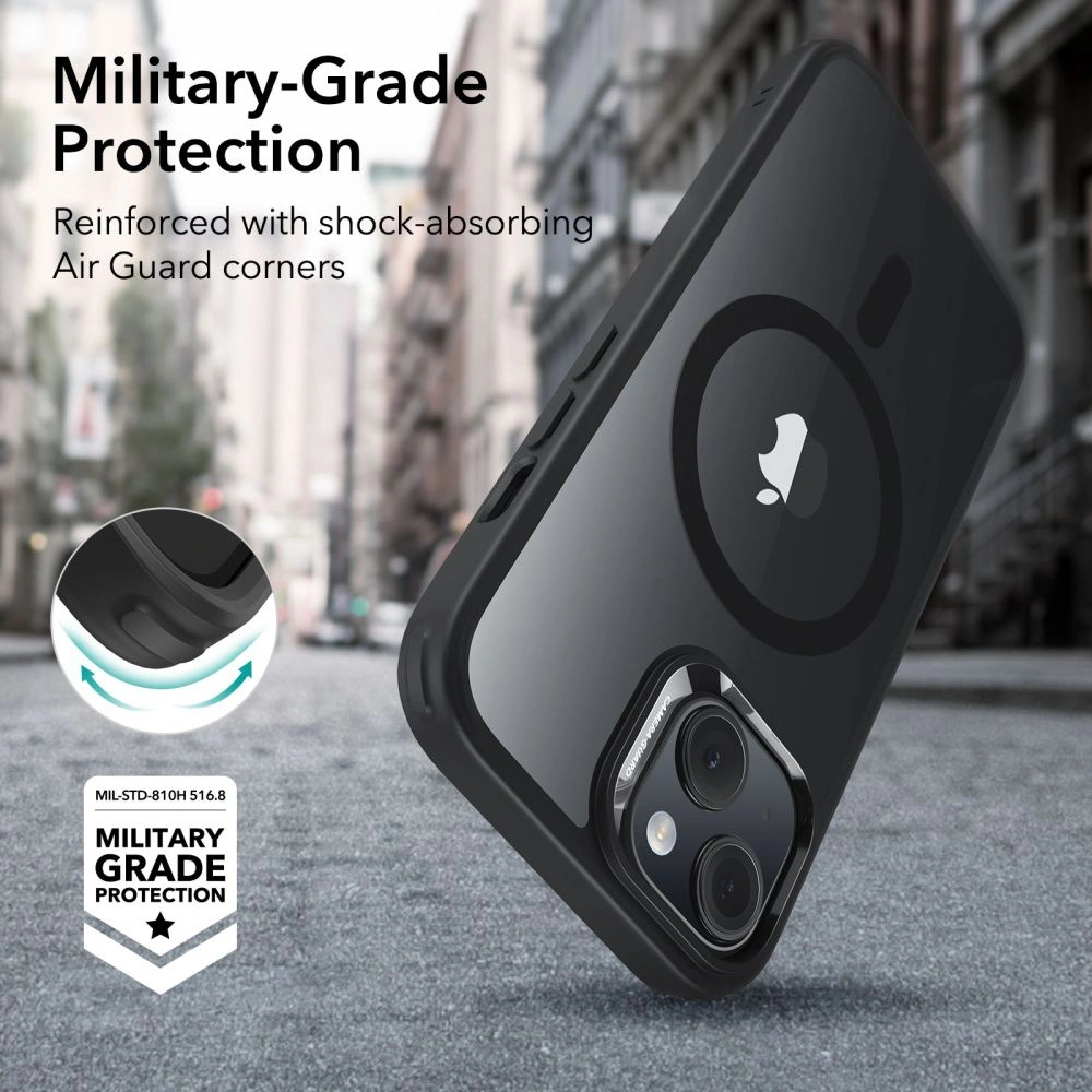 Hurtownia GSM - Etui ESR Classic Hybrid HaloLock Magsafe Apple iPhone 15 Čiré/černé - ESR687 - {ean13} - Hurt