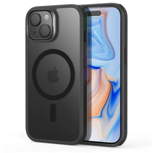Hurtownia GSM - Etui ESR Classic Hybrid HaloLock Magsafe Apple iPhone 15 Negru Înghețat - ESR688 - {ean13} - Hurt