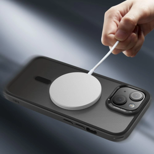 Etui ESR Classic Hybrid HaloLock Magsafe Apple iPhone 15 Frosted Black