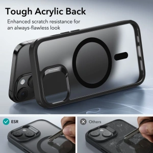 Hurtownia GSM - Etui ESR Classic Hybrid HaloLock Magsafe Apple iPhone 15 Negru Înghețat - ESR688 - {ean13} - Hurt
