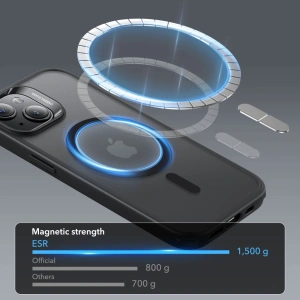 Case ESR Classic Hybrid HaloLock Magsafe Apple iPhone 15 Frosted Black